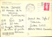 CPM Bordeaux Gironde Saint Michel L'Eglise Saint Michel le pont de Pierre et le port de la Lune sur 