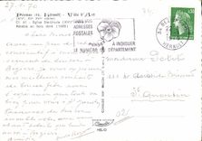 CPM Pezenas Herault Ville d'Art Eglise Ste Ursule Retable en bois dore