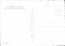 CPM Le Tourmalet Htes Pyr La Route a l'arrivee au Col 