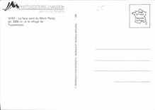 CPM La face nord du Mont Perdu et le refuge de Tuquerouye 