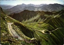 CPM Les Pyrenees Route du Tourmalet au Pic du Midi de Bigorre 