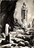 CPM Lourdes Apparition de la T S Vierge a Bernadette Soubirous en 1858 