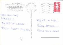 CPM Lourdes Les Malades assistant au Chemin de Croix 