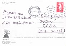 CPM Les Pyrenees Feerie de l'Hiver 