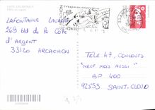 CPM Cote Atlantique Effet de Vagues 