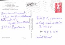 CPM Bordeaux Gironde Hotel de Ville le Palais de Rohan 