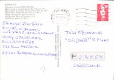 CPM Bordeaux Basilique romane Saint Seurin Maitre autel et sarcophage de Saint Seurin Notre Dame a l