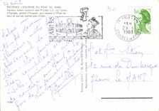 CPM Provence Souvenir du Pont du Gard