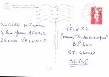 CPM Besseges Gard La Ceze a l'entyree de la ville