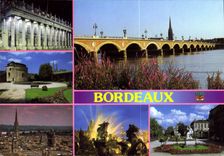 CPM Bordeaux Ambiance et reflets de la Capitale d'Aquitaine 