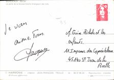 CPM Bordeaux La Porte de la Grosse Cloche emergeant des toits 