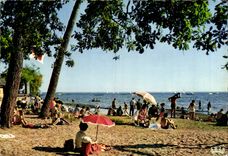 CPM Bassin d'Arcachon Andernos les Bains Plage du Betey 
