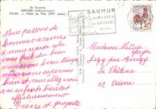 CPM En Touraine Loches Indres et Loire Hotel de Ville XIV siecle 