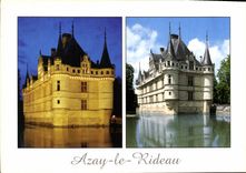 CPM Azay le Rideau i et l