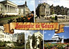CPM Les Merveilles du Val de Loire Tours Indre et Loire 