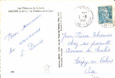 CPM Les Chateaux de la Loire Amboise Le Chateau et le Loire