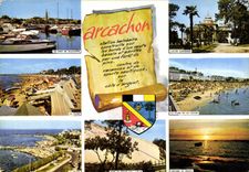 CPM Cote d'Argent Arcachon 