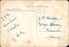 CPM Environs de Arcachon Le Moulleau Gironde Plade des Abatilles 