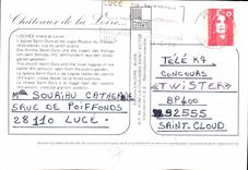 CPM Chateaux de la Loire Loches 