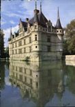 CPM Azay le Rideau Indre et Loire Le Chateau XVI seicle et son reflet dans l'Indre 