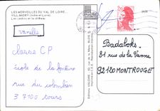 CPM Les Merveilles du val de Loire Villandry Indre et Loire Les Jardins et le Chateau 