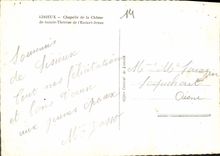 CPM Lisieux Chapelle de la Chasse de Sainte Therese de l'Enfant Jesus 