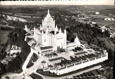 CPM La France Vue du Ciel Lisieux Calvados La Basilique 