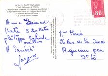 CPM Caen Calvados L'Art Religieux a Caen 