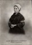 CPM Lourdes Sainte Bernadette Soubirous Portrait Authentique 