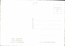 CPM Lourdes Sainte Bernadette Soubirous Portrait Authentique 