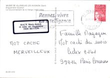 CPM Musee de Villenueve les Avignon Gard Enguerrand Quaton Le Couronnement de la Vierge 1453 1454