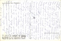 CPM Pour vous procurer la plaquette reunissant les tableaux du Diorama de Lourdes 