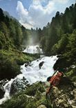 CPM Nos Belles Pyrenees Cauterets Cascade de Lotour 