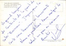 CPM Nos Belles Pyrenees Cauterets Cascade de Lotour 