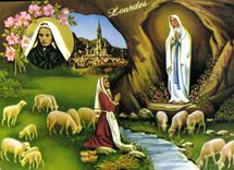 CPM Lourdes L'Apparition 