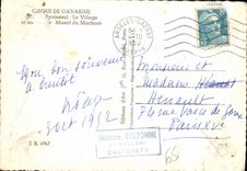 CPM Cirque de Gavarnie Le Village Massif du Marbore