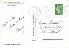 CPM Tarbes Le Cloitre XIV s dans le Jardin Massey