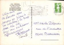 CPM Lourdes La Vierge Couronnee 