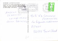 CPM Le Pont du Gard Construit sur l'ordre d'Agrippa vers l'an 19 avant JC