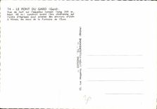 CPM Le Pont du Gard Vue de nuit sur'l'aqueduc romain