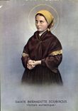 CPM Nos Belles Pyrenees Lourdes HP Sainte Bernadette portrait authentique 