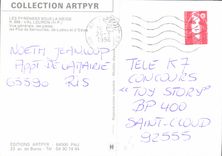 CPM Les Pyrenees La Niege Val Louron Vue generale les pistes 