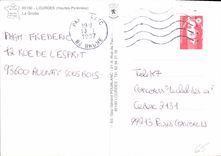 CPM Lourdes Hautes Pyrenees La Grotte 