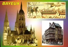 CPM Lisieux Calvados La Cathedrale Notre Dame XIe et XIXe siecle 