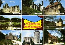 CPM Chateaux et Manoirs du Calvados 