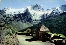 CPM En Oisans L'Oratoire da Chazelet et la Meije 