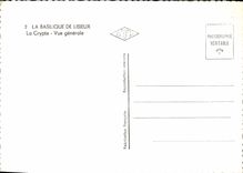 CPM La Basilique de Lisieux La Crypte Vue generale 