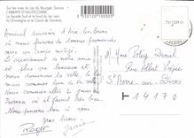 CPM Sur les rives du lac du Bourget Savoie L'Abbaye d'Hautecombe