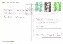 CPM Les joies de la neige 