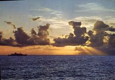 CPM Coucher de soleil
